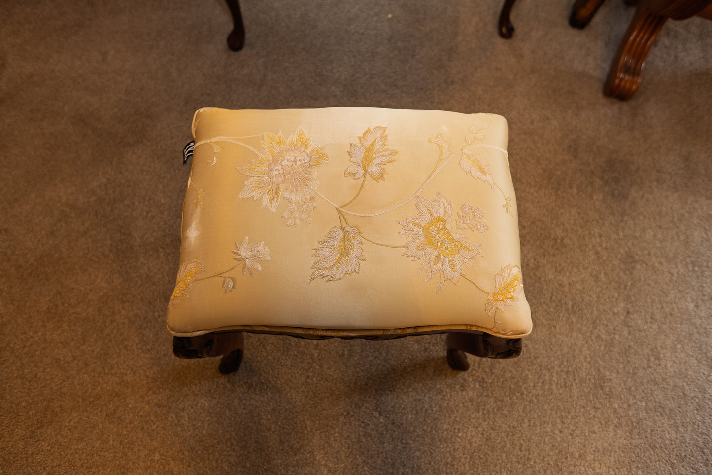 Elegant French Provincial Style Stool