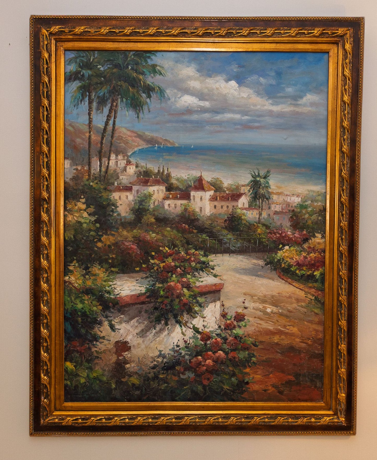 Mediterranean Coast No. 2 Oil Painting
