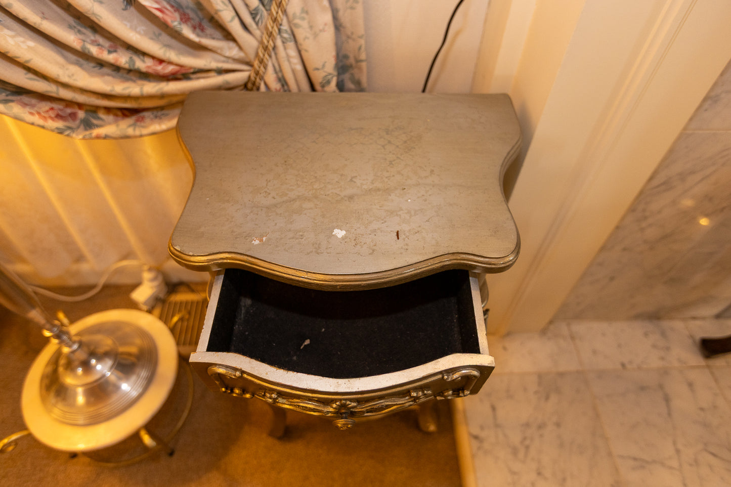 Vintage French Provincial Nightstand/Accent Table