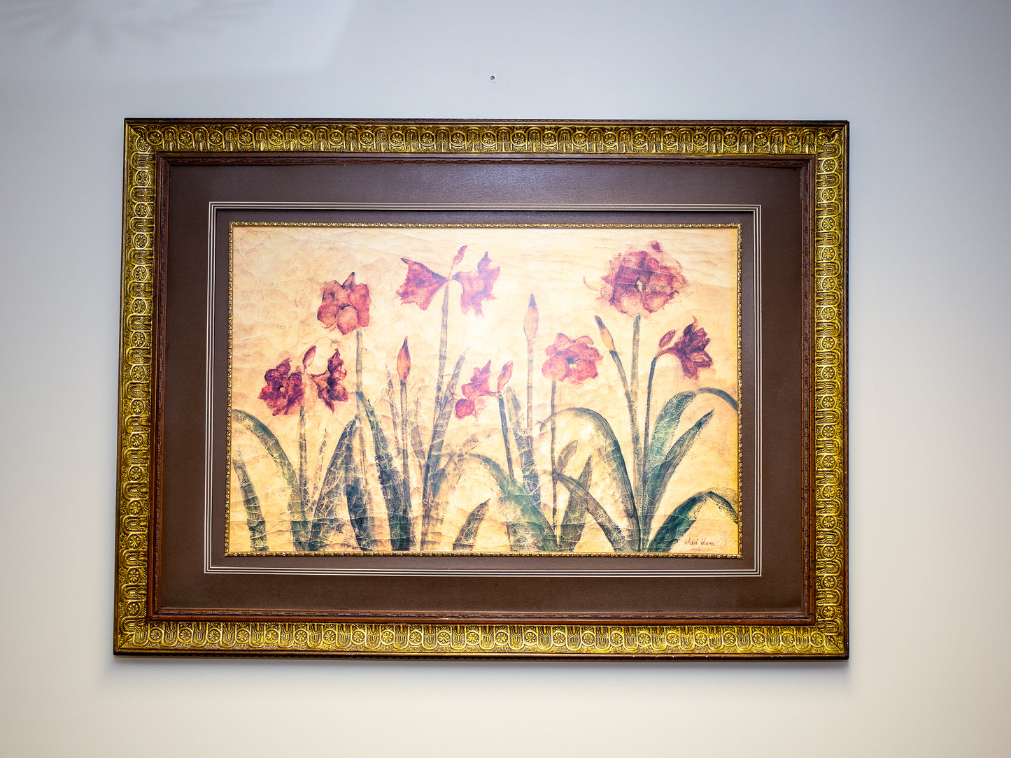 Irises in Bloom Artwork