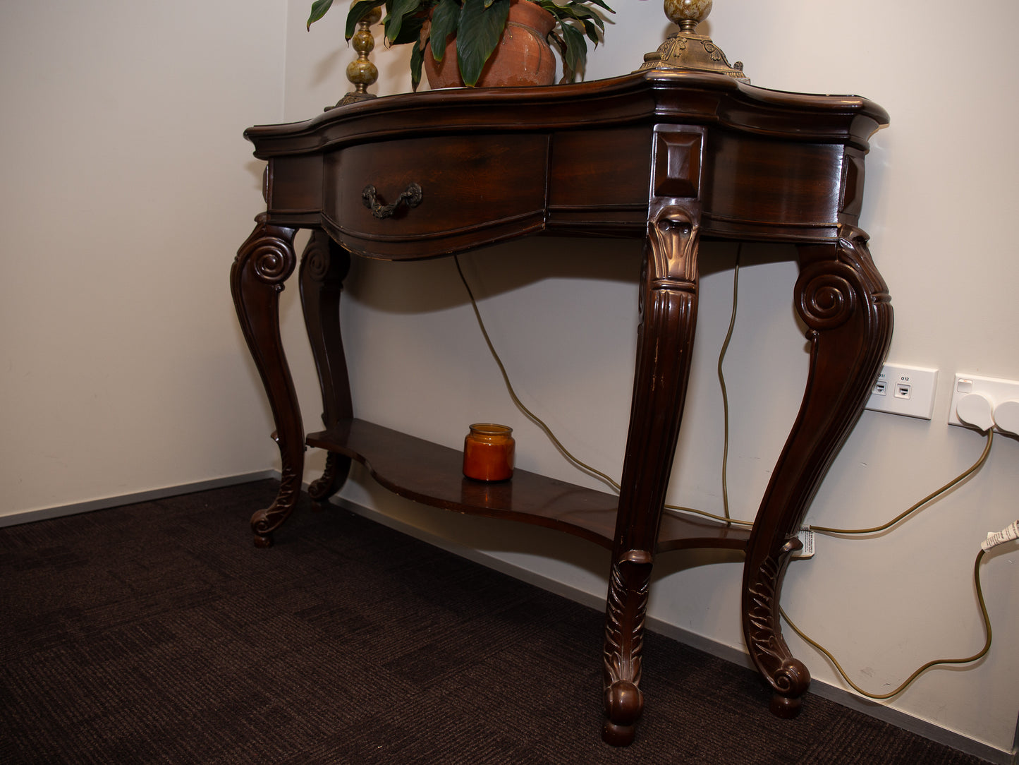 French 19th Century Hallway Console Table