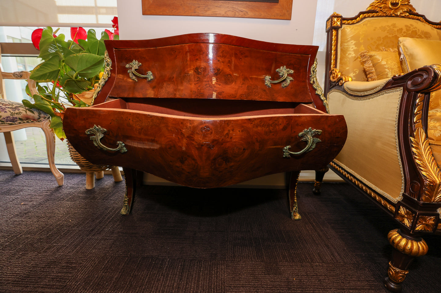 French Louis XVII Walnut Chest Drawer