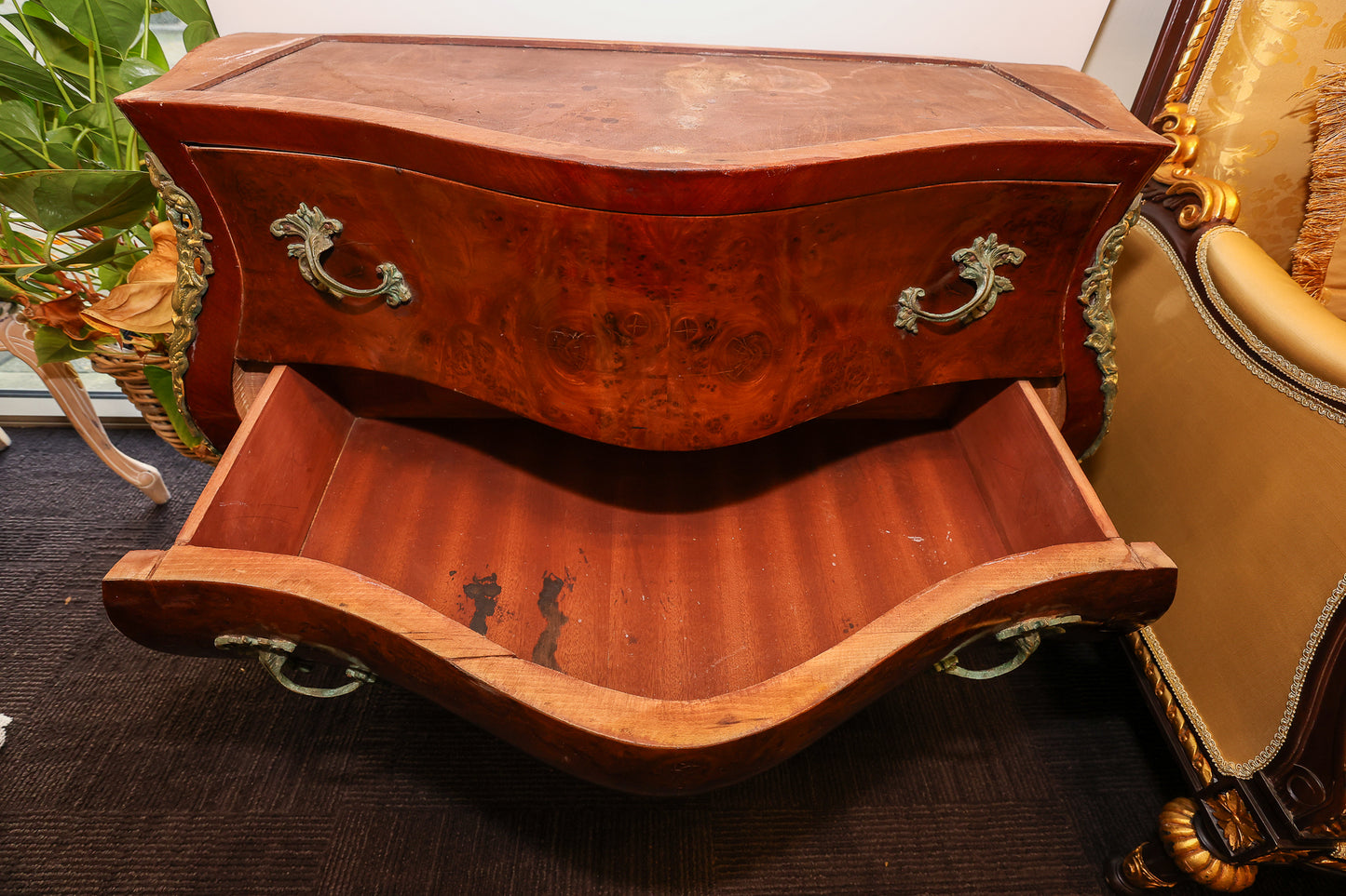 French Louis XVII Walnut Chest Drawer