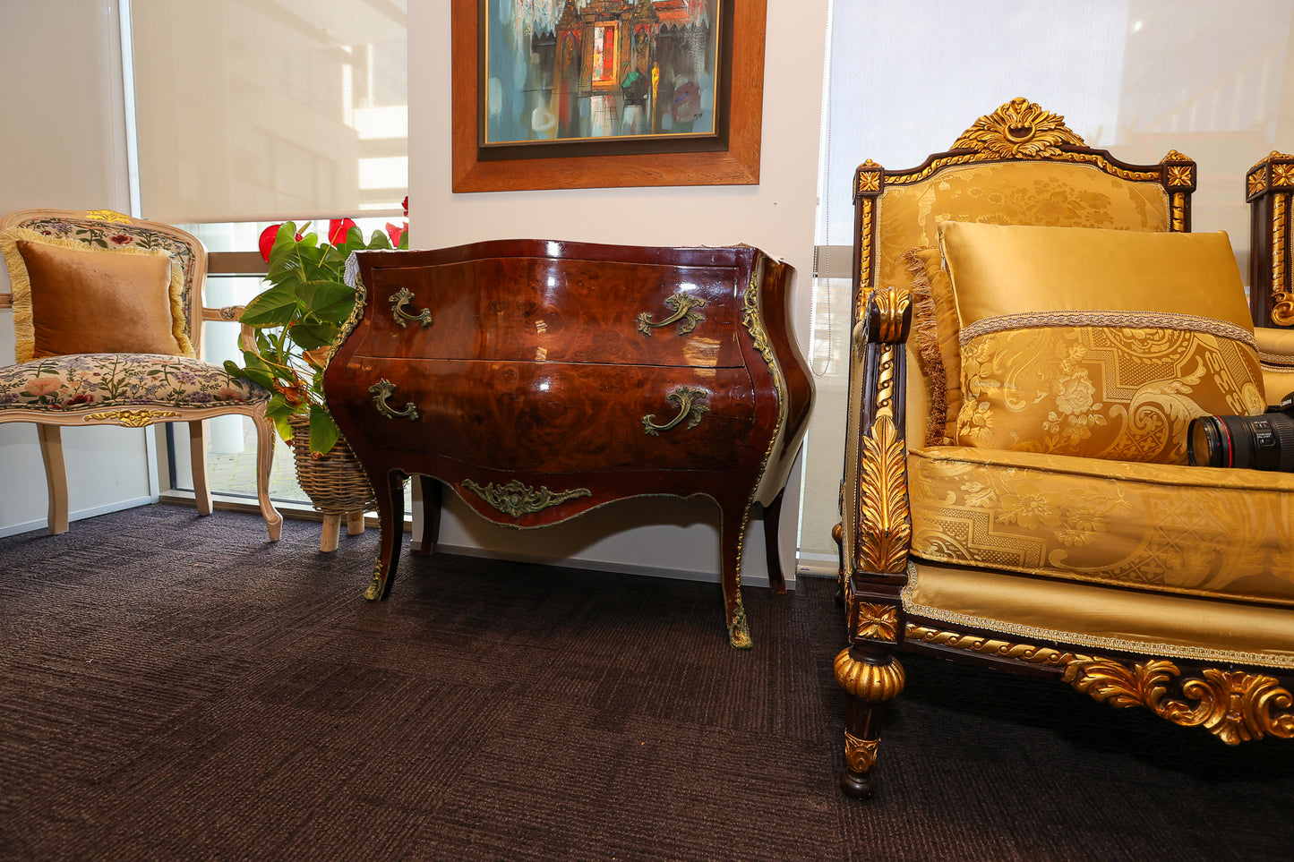 French Louis XVII Walnut Chest Drawer