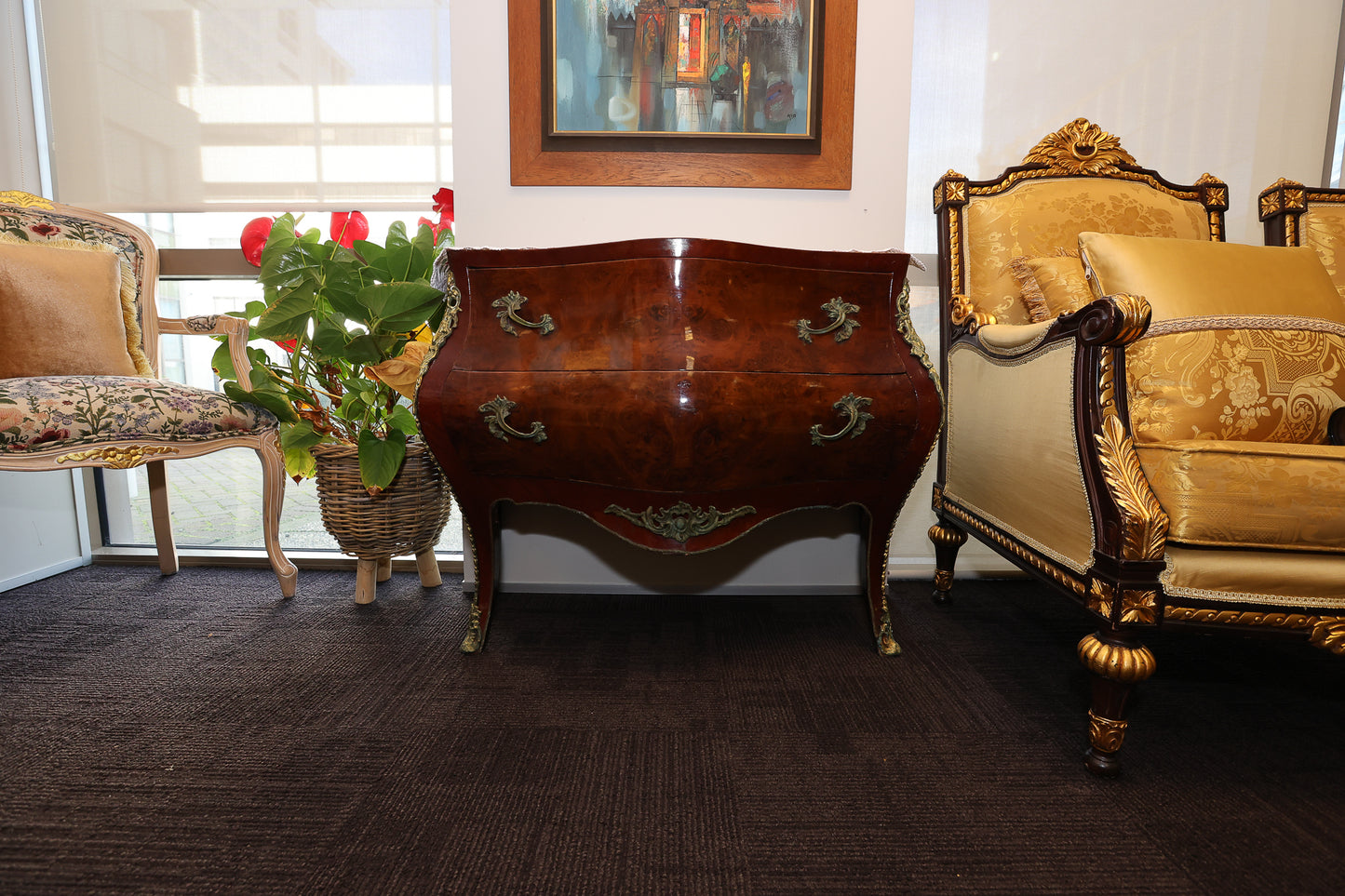 French Louis XVII Walnut Chest Drawer