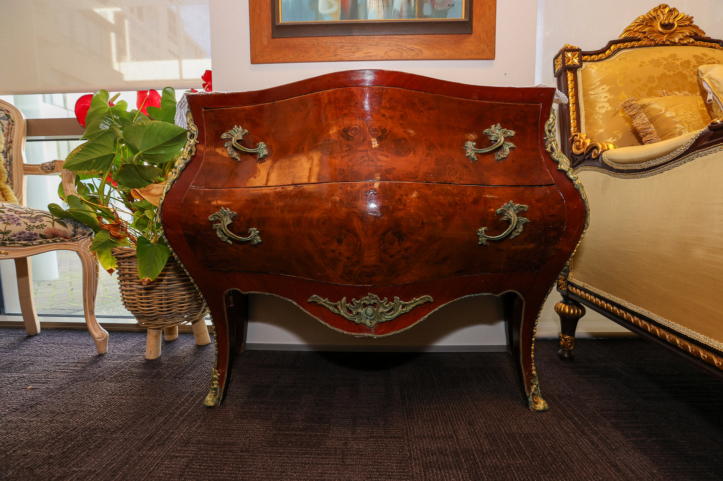 French Louis XVII Walnut Chest Drawer