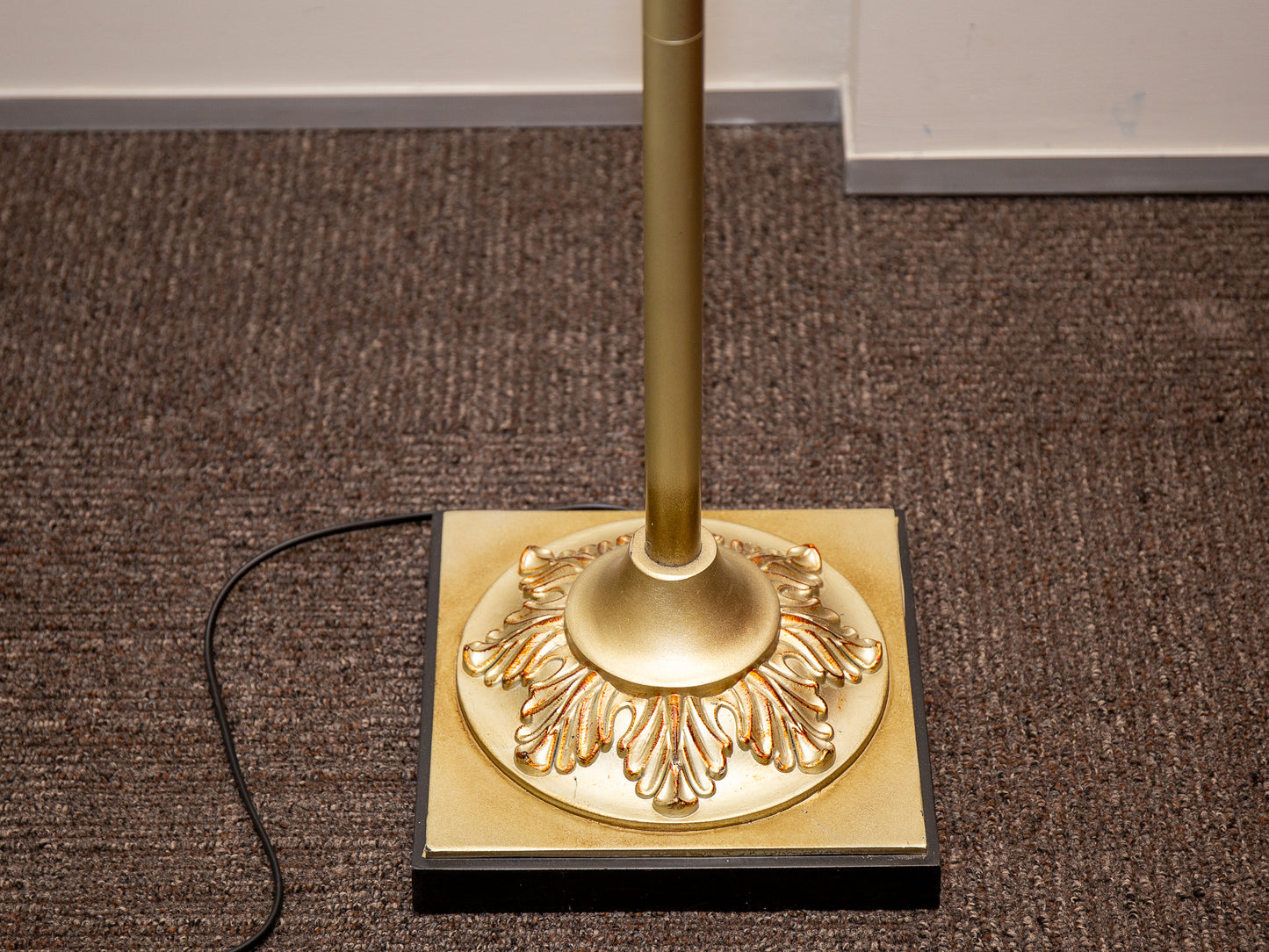Ornamental Gold Standing Lamp