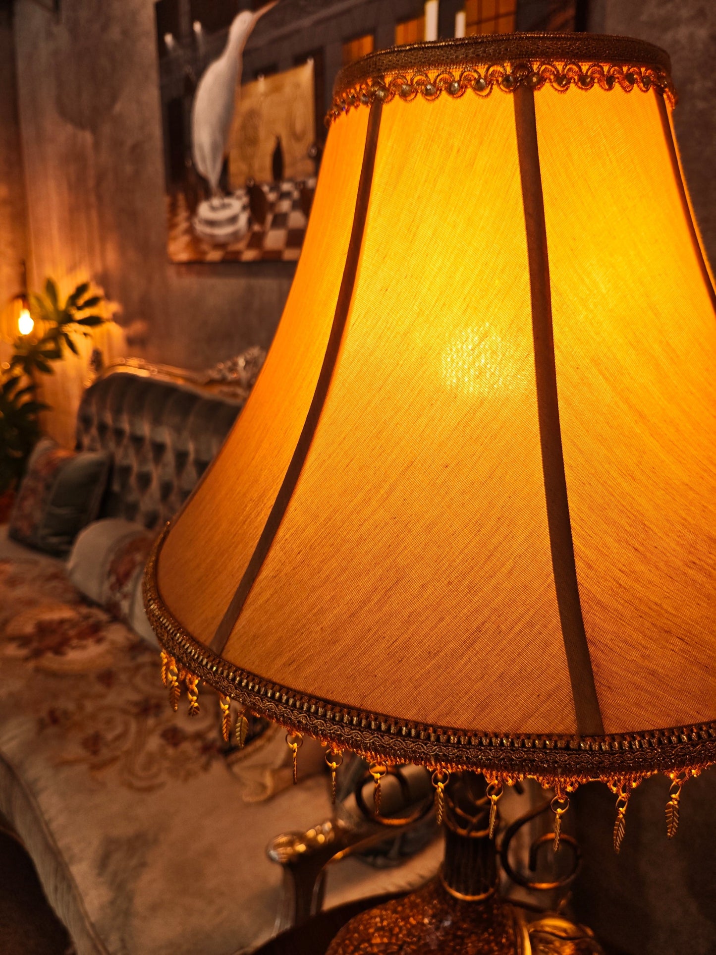 Asymmetric Vintage Lamp