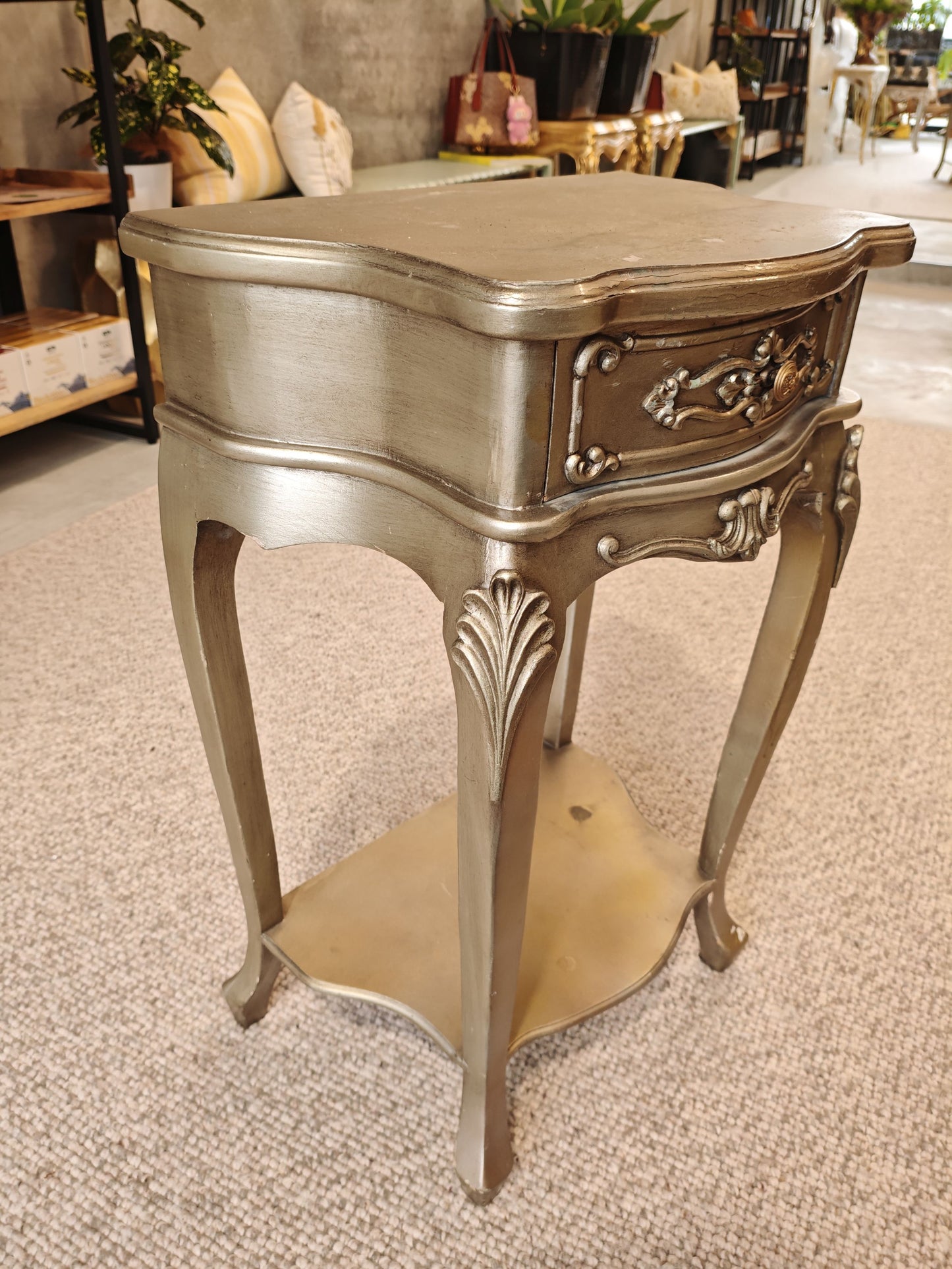 Vintage French Provincial Nightstand/Accent Table