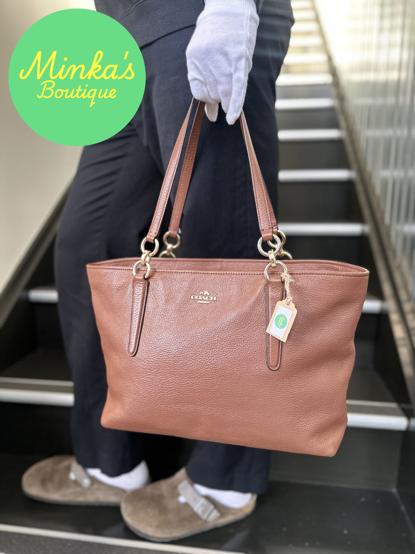 Coach Madison East/West Tote