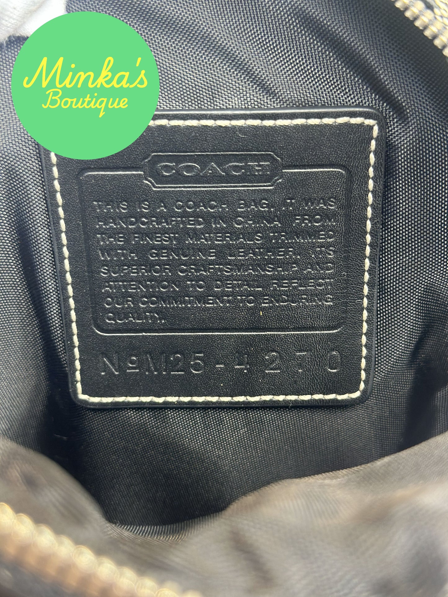 Coach Signature Shoulder Bag