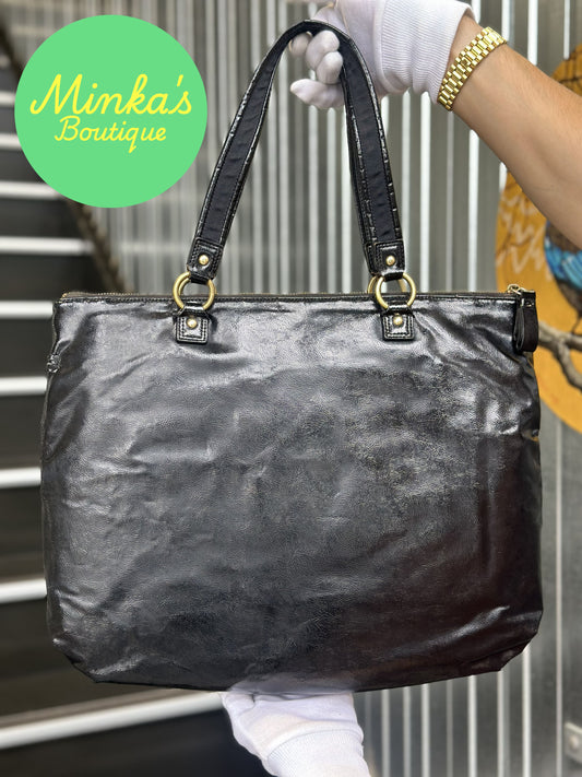 Coach Poppy Daisy Liquid Gloss Tote