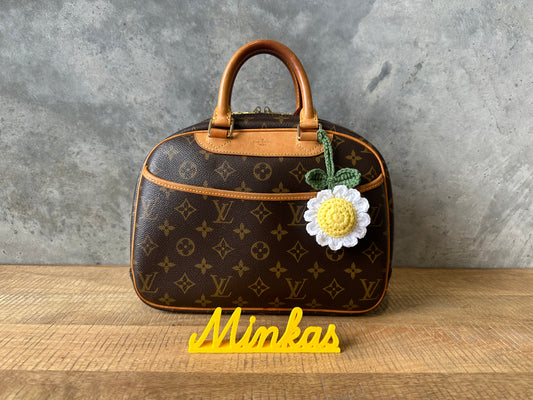 Daisy Bag Charm - Yellow