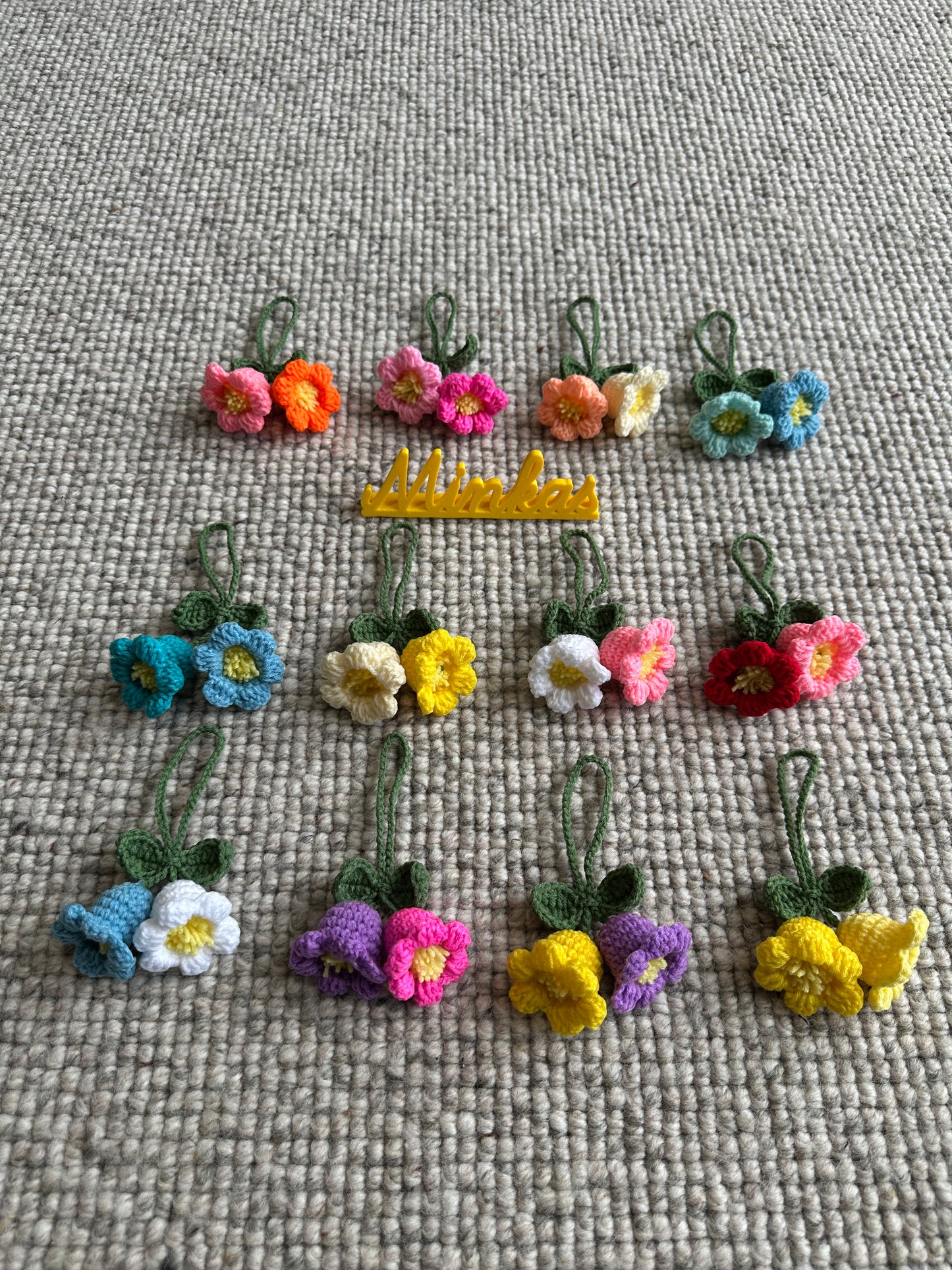 Tulip Bag Charm - Multicolour