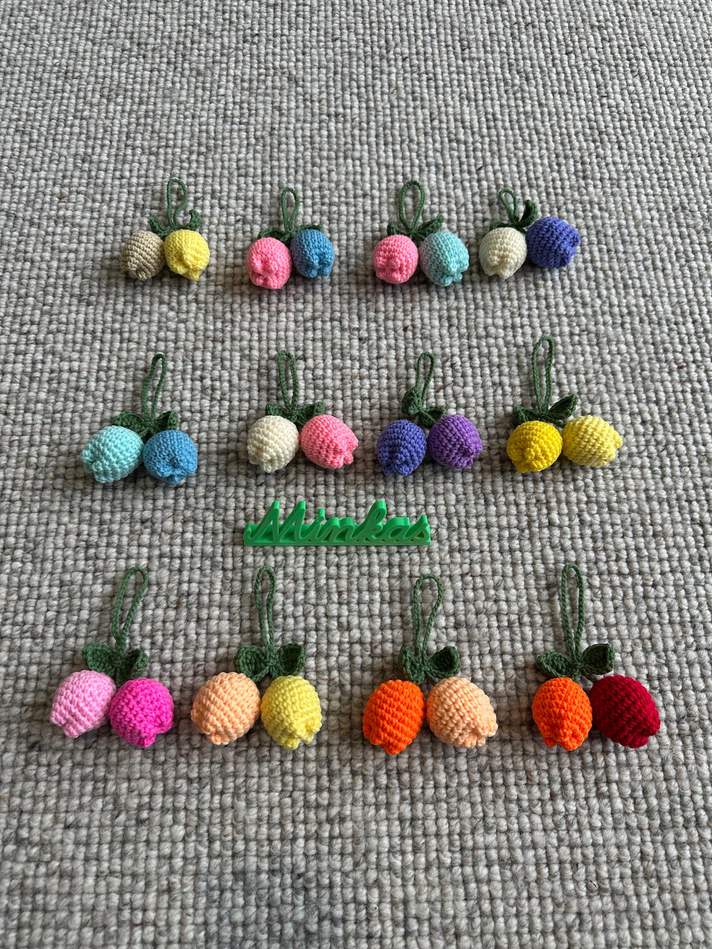 Tulip Bag Charm - Multicolour
