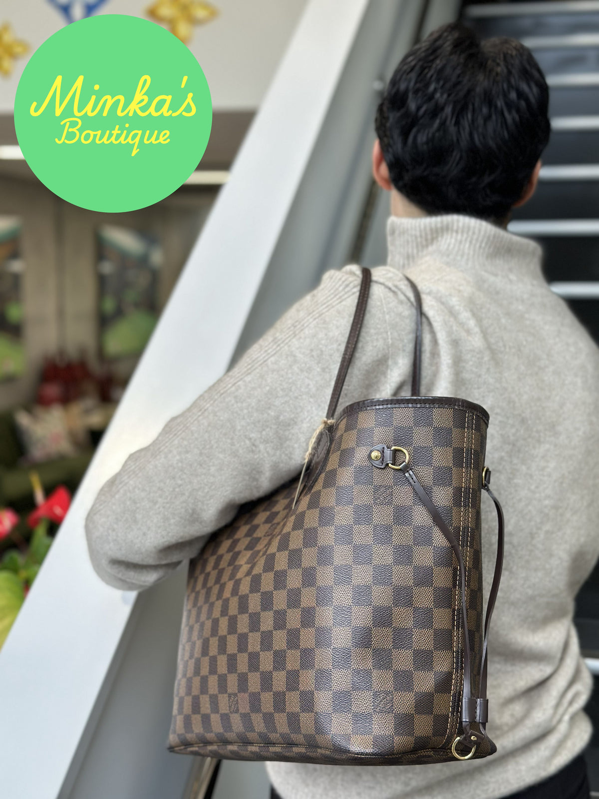 Louis Vuitton Neverfull MM Damier Ebene