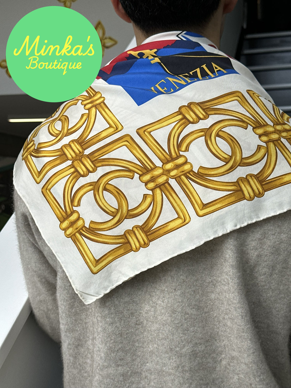 Chanel Bon Voyage Scarf