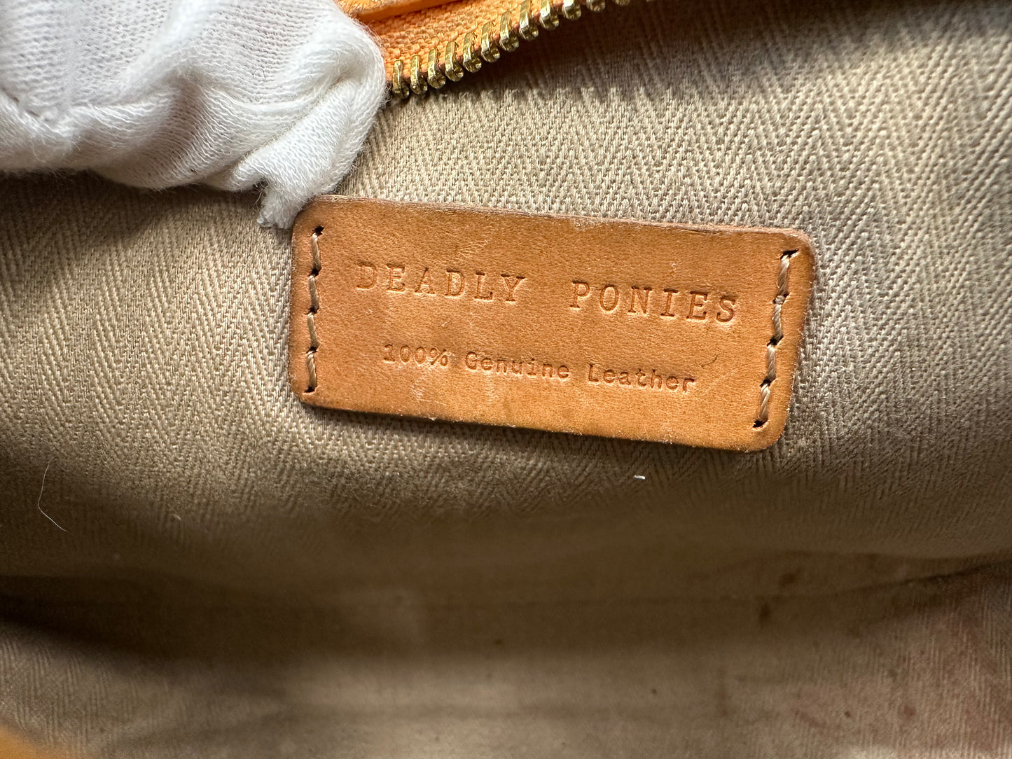 Deadly Ponies Mr Cub Chain – Tangerine