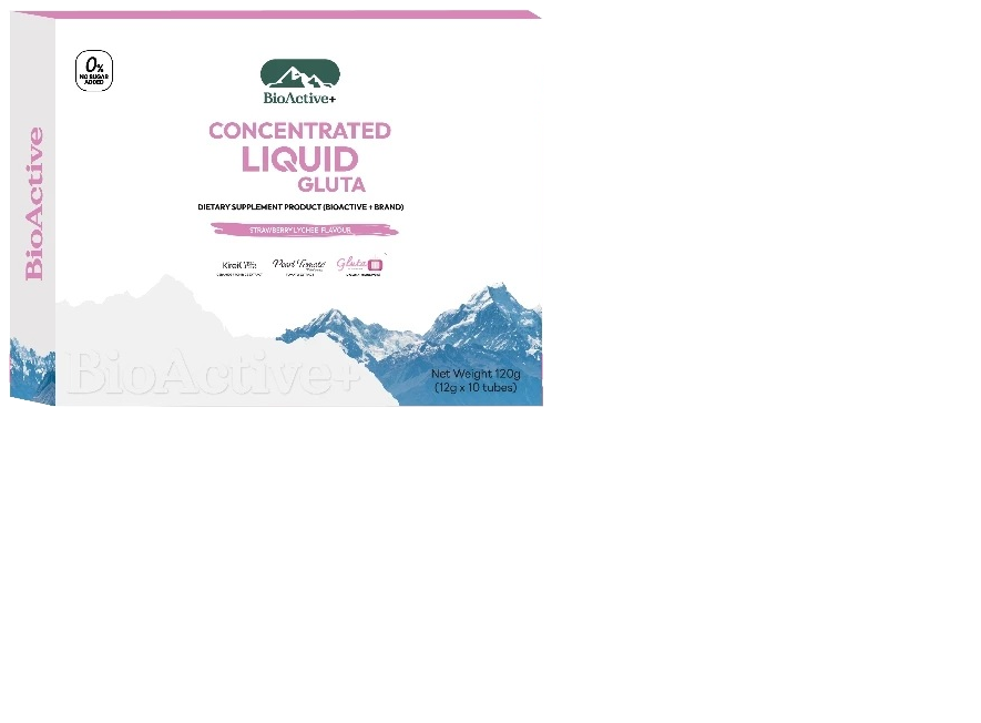 BioActive+ Concentrated Liquid Gluta Drink - Strawberry Lychee