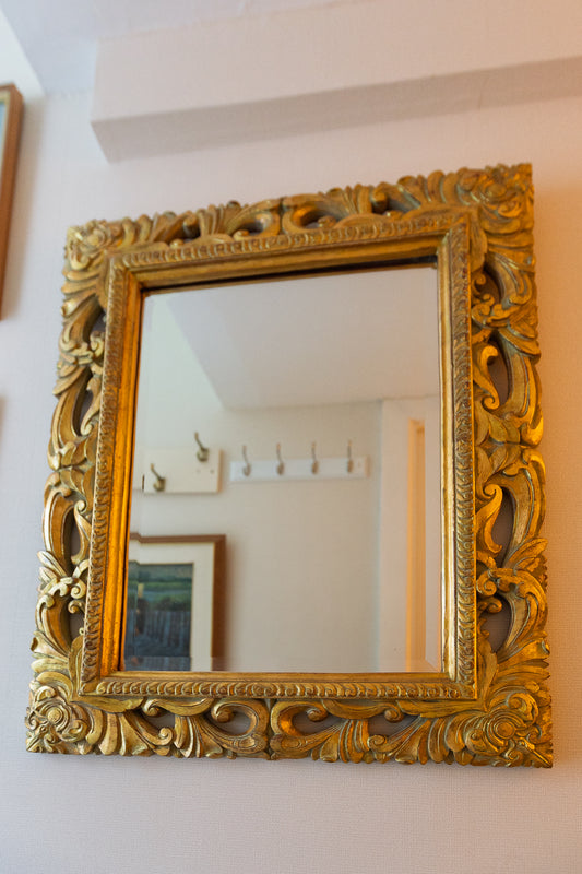Ornate Gold-Framed Luxury Mirror