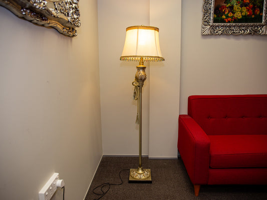Ornamental Gold Standing Lamp