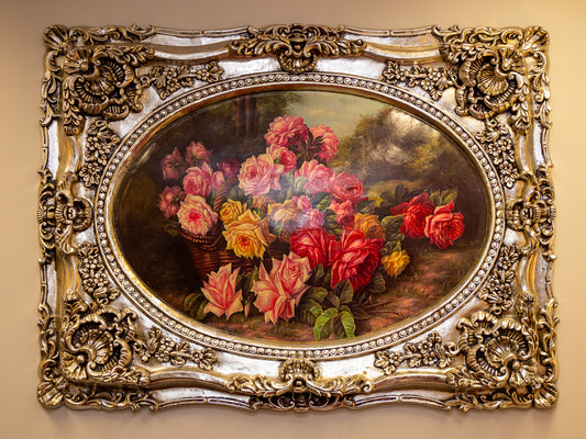 Flower Basket Painting