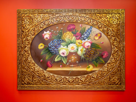 Vase of Flowers Still Life Painting