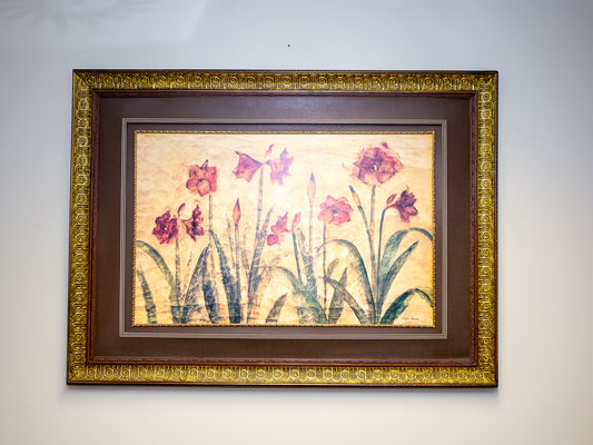 Irises in Bloom Artwork