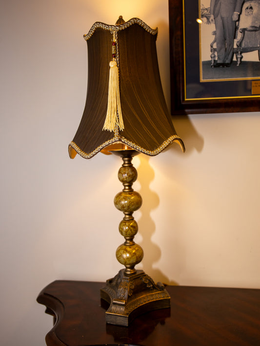Vintage Candlestick Lamp