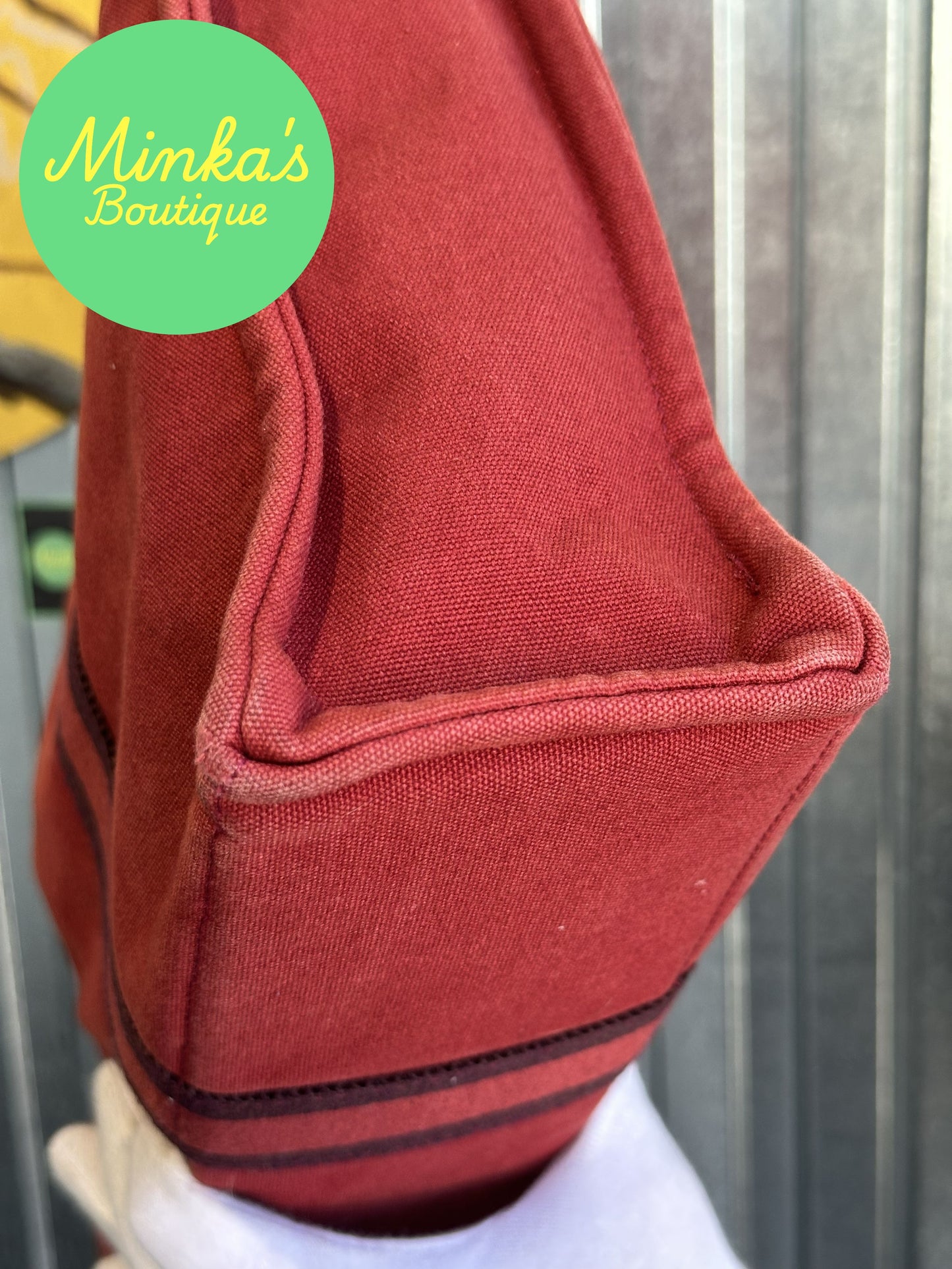 Hermès Red Foure Tout Tote