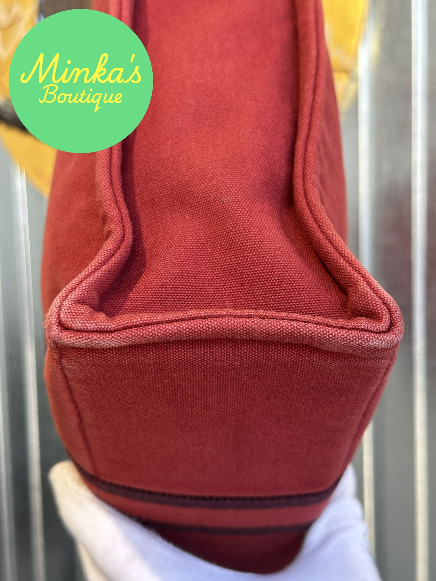 Hermès Red Foure Tout Tote