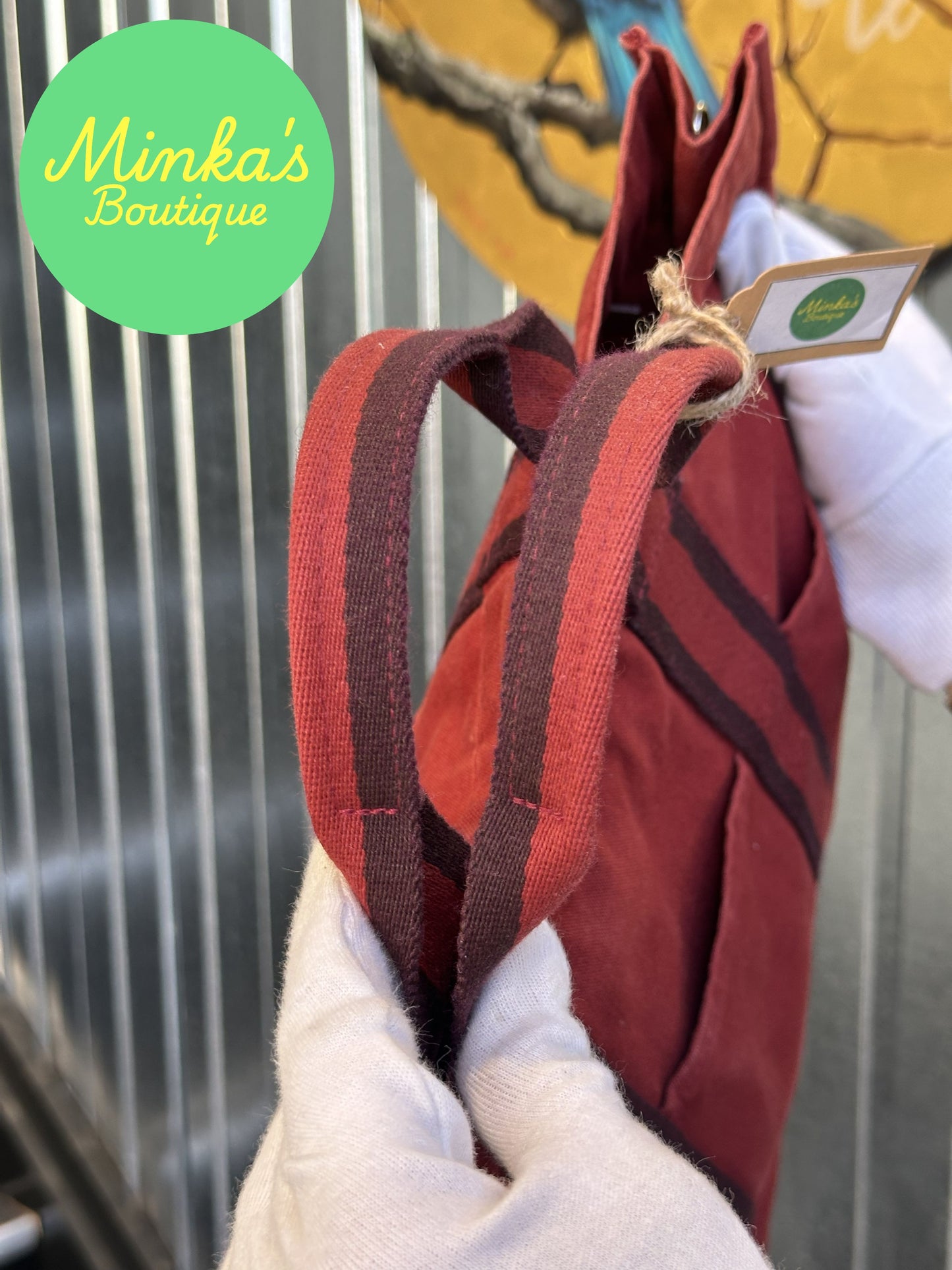 Hermès Red Foure Tout Tote