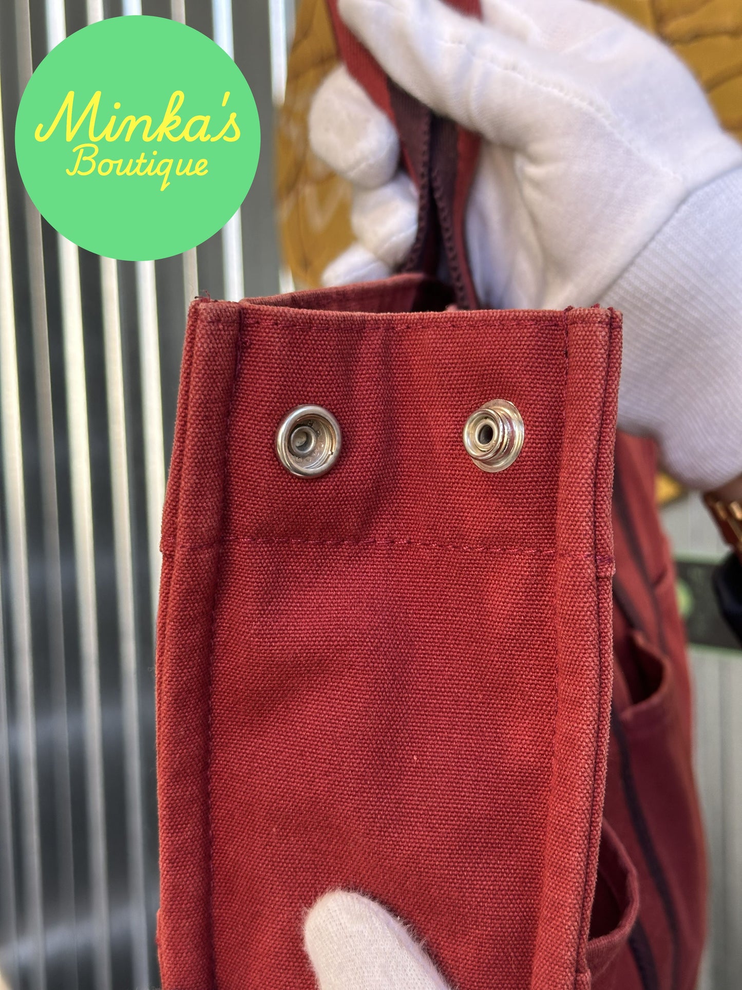 Hermès Red Foure Tout Tote