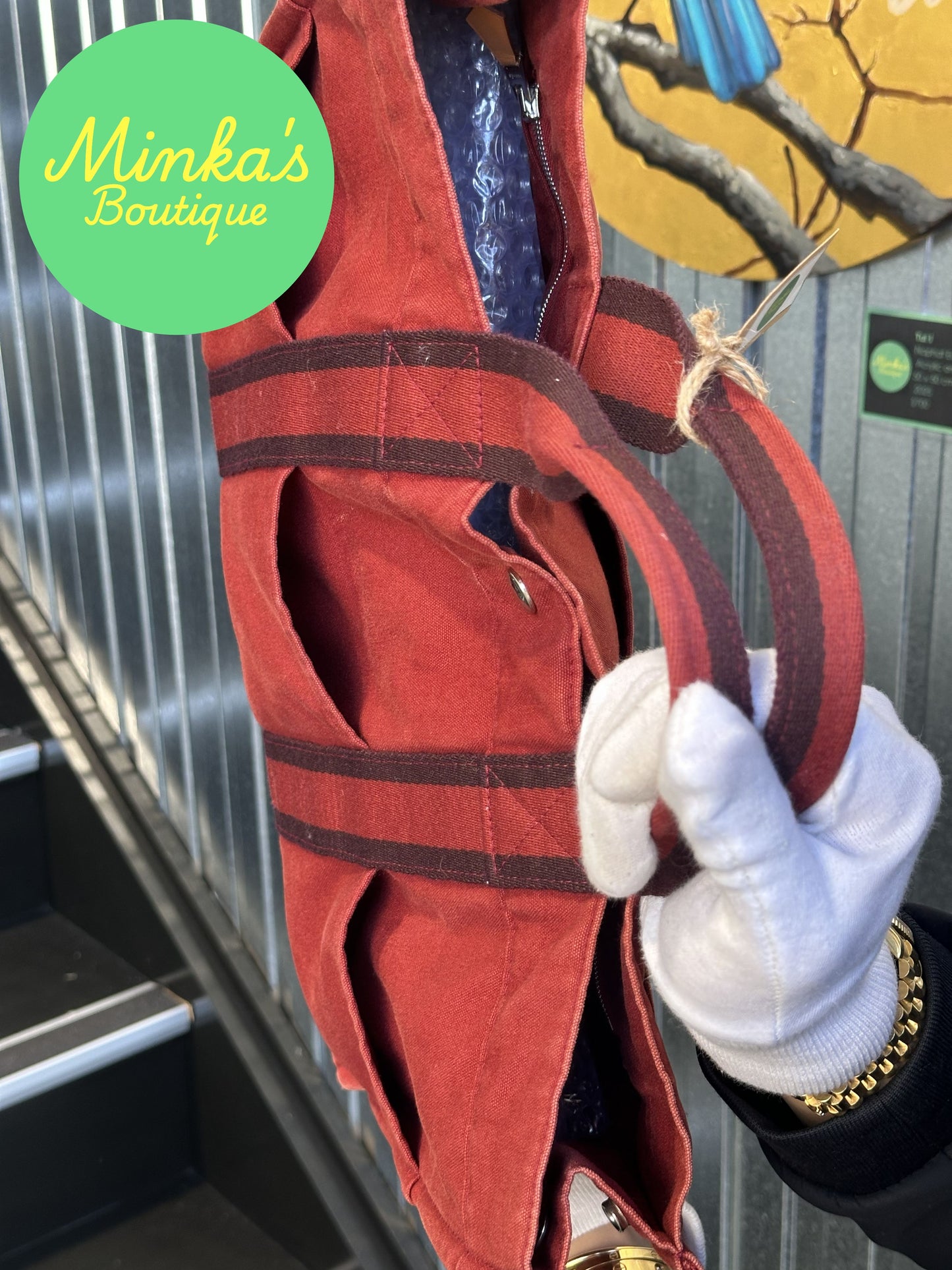 Hermès Red Foure Tout Tote