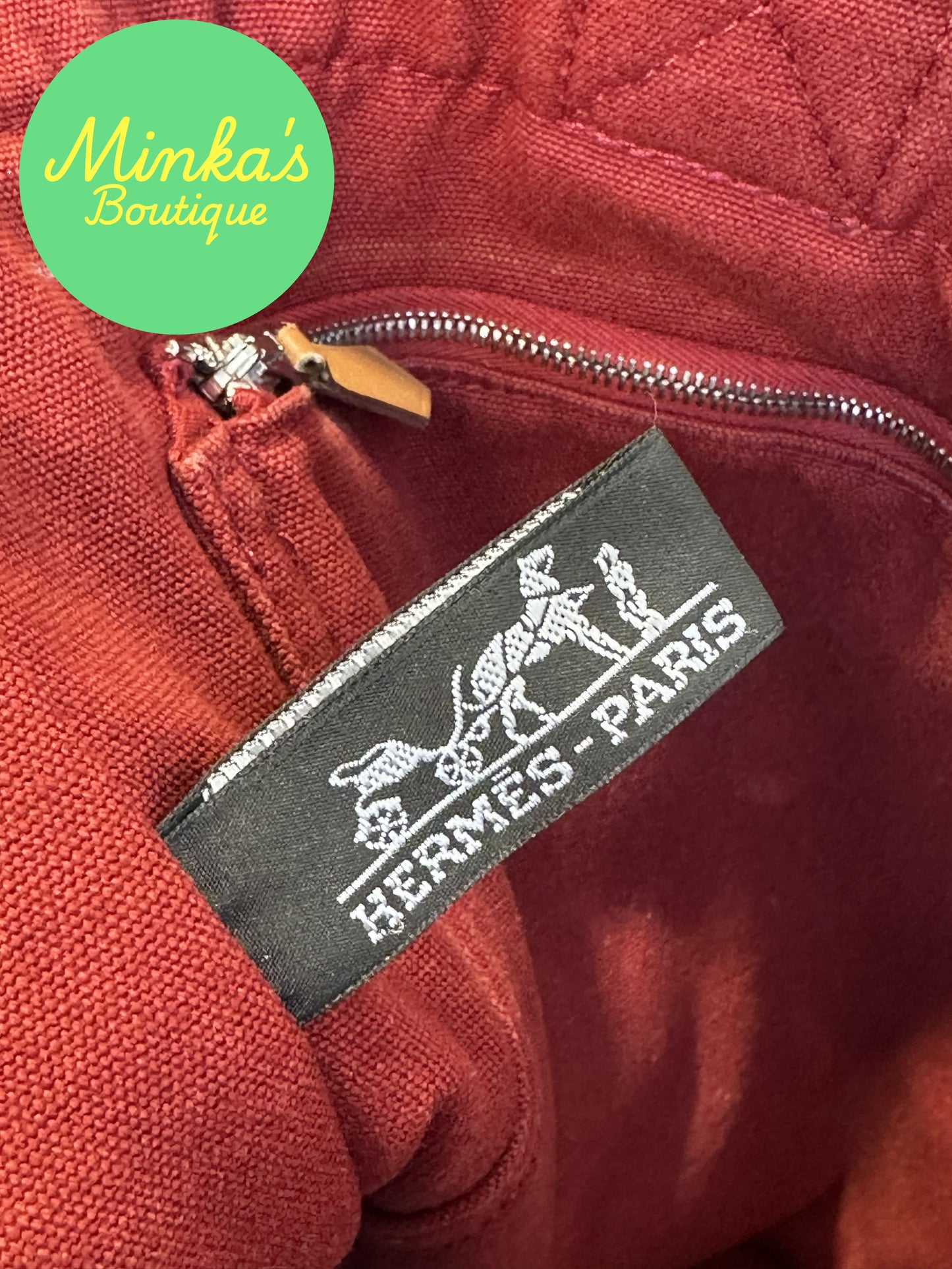 Hermès Red Foure Tout Tote