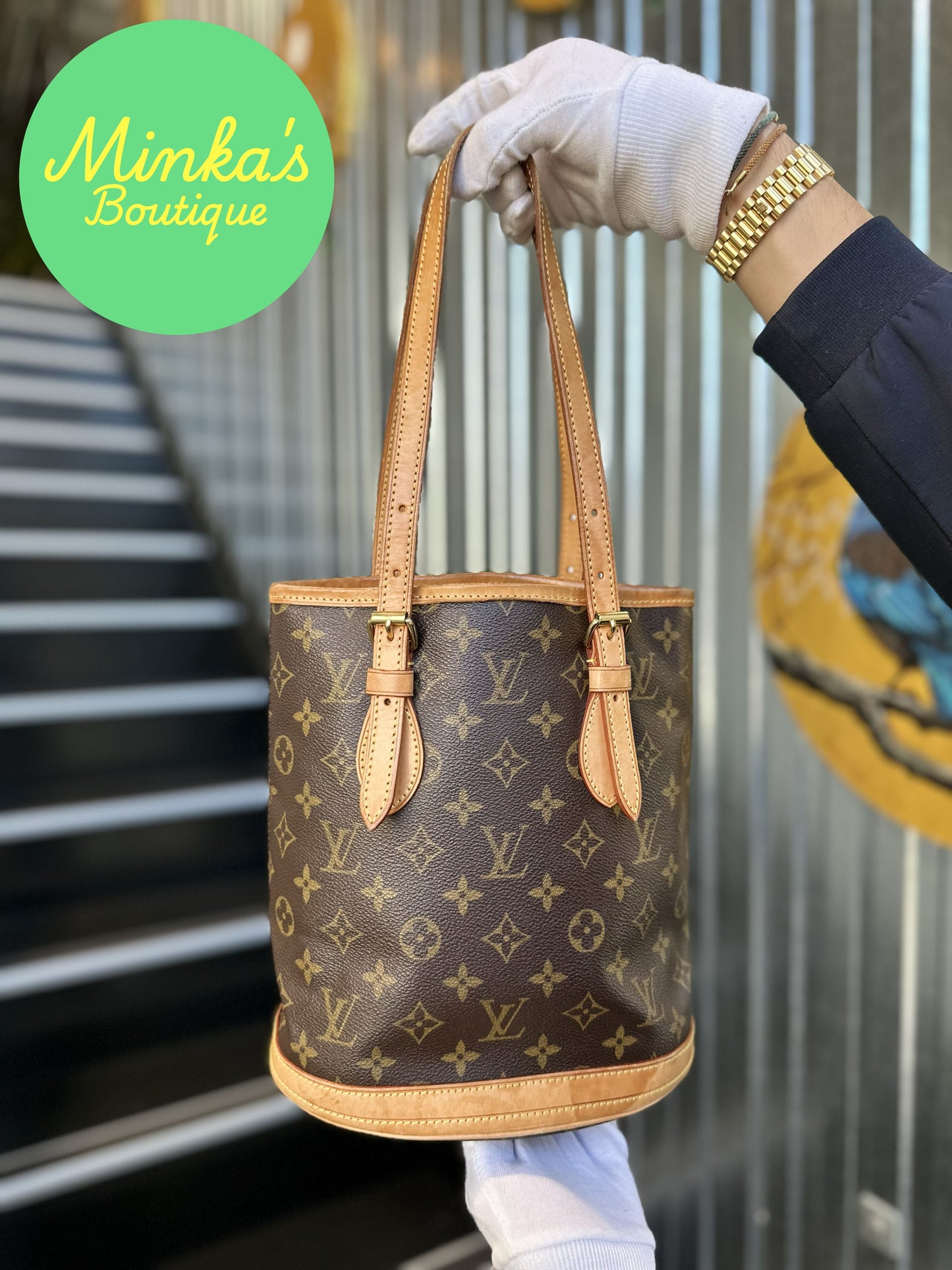 Louis Vuitton Petit Bucket Bag