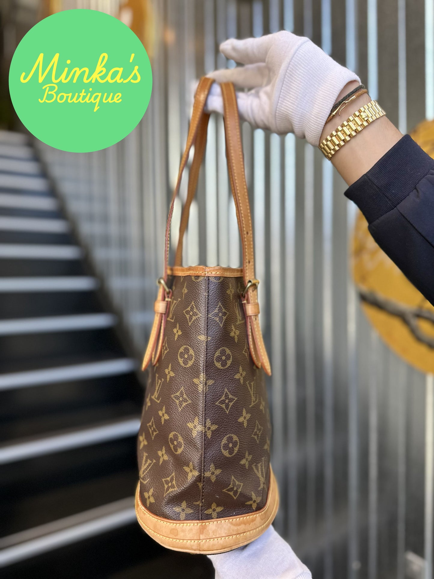 Louis Vuitton Petit Bucket Bag