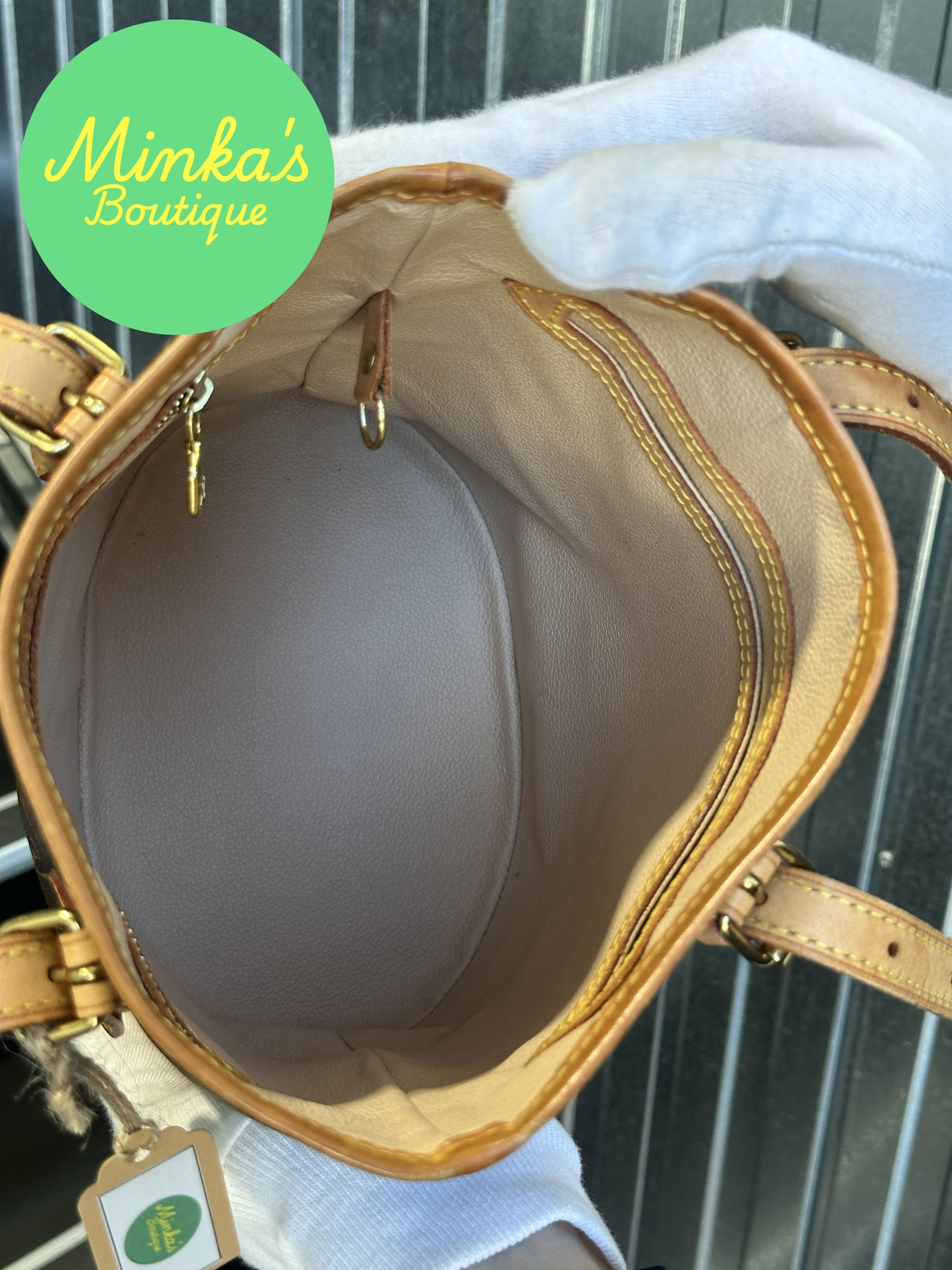 Louis Vuitton Petit Bucket Bag