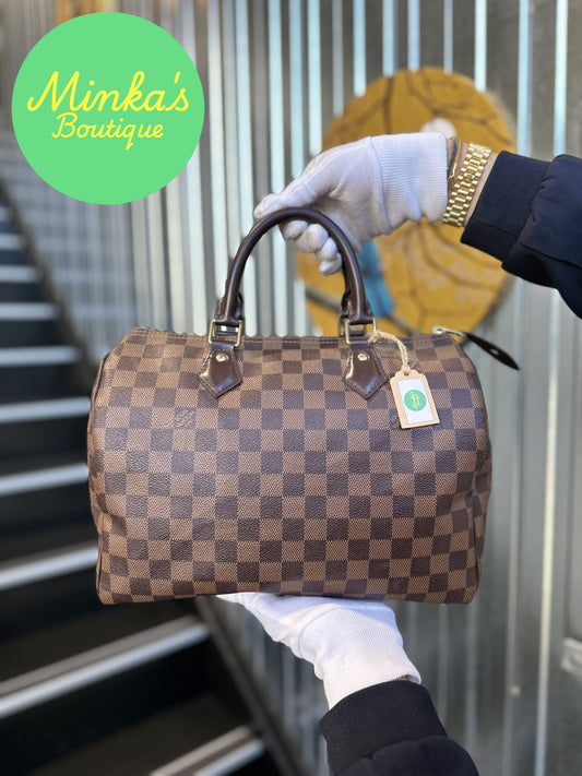 Louis Vuitton Speedy 30 Damier Ebene