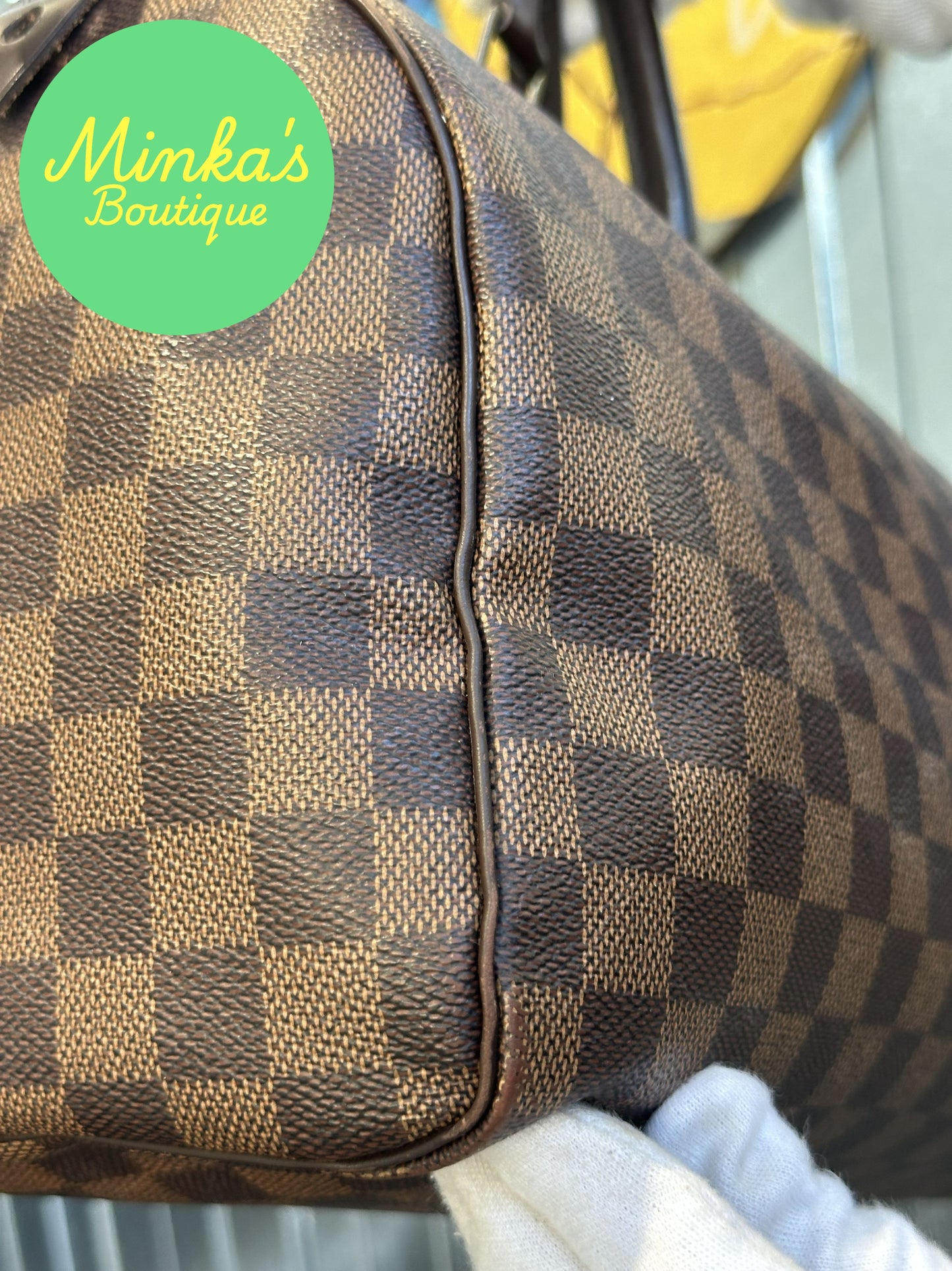 Louis Vuitton Speedy 30 Damier Ebene