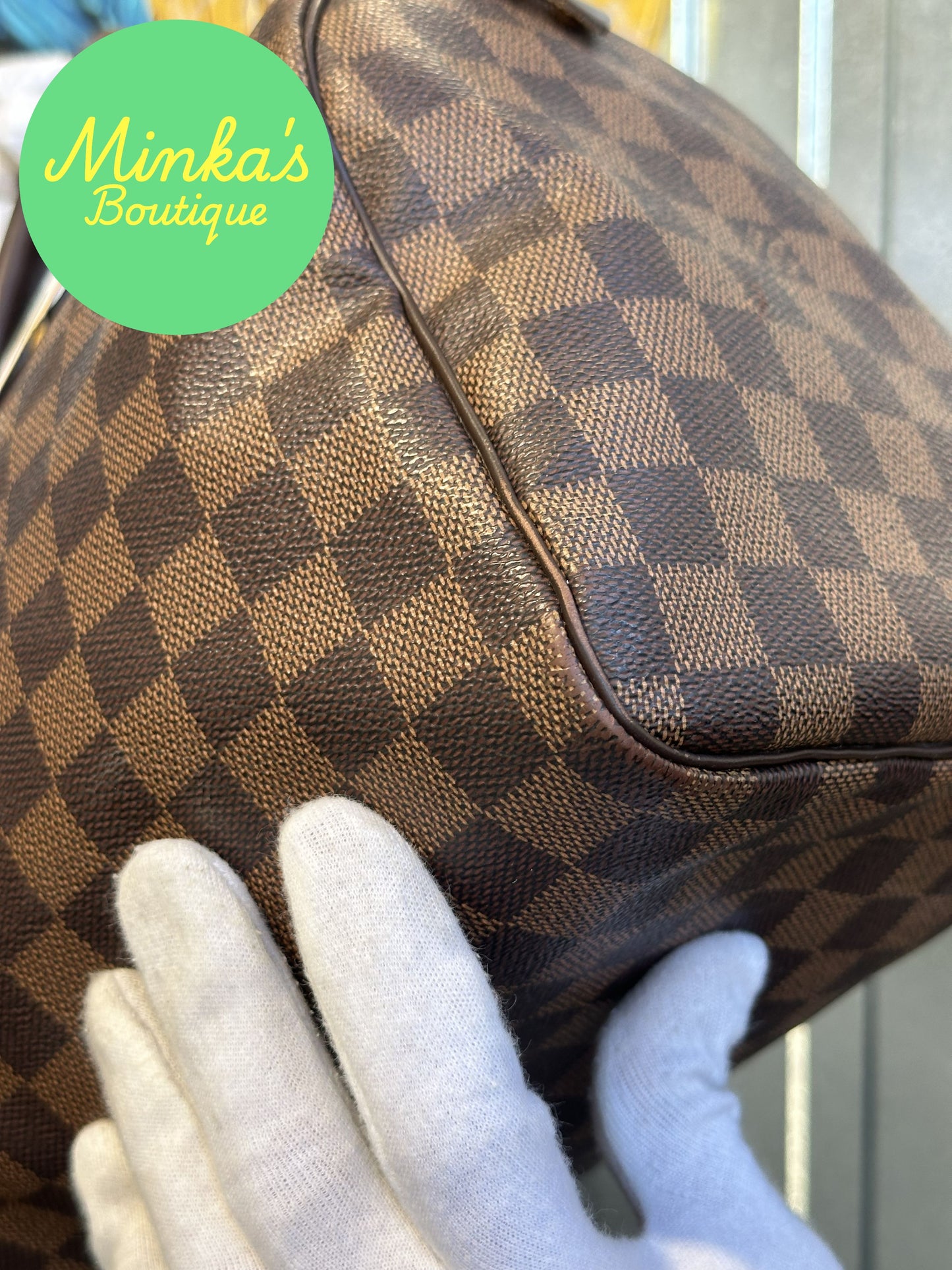 Louis Vuitton Speedy 30 Damier Ebene