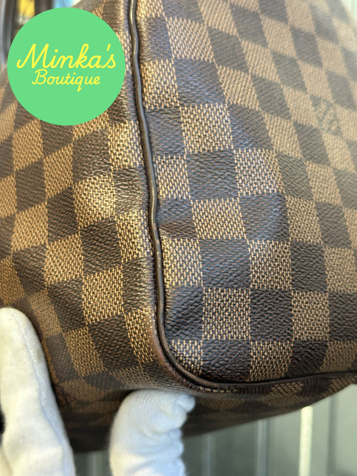 Louis Vuitton Speedy 30 Damier Ebene