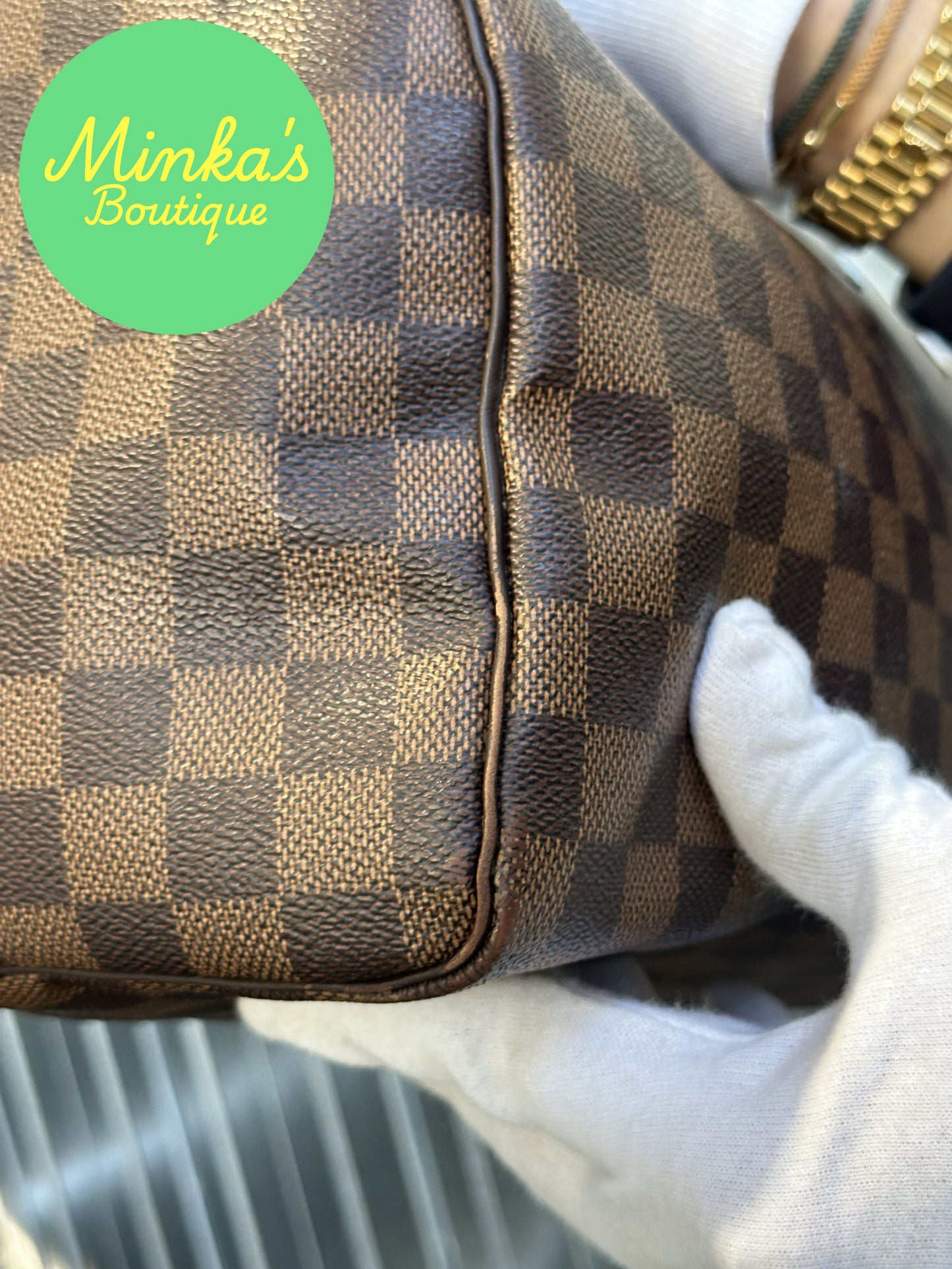 Louis Vuitton Speedy 30 Damier Ebene