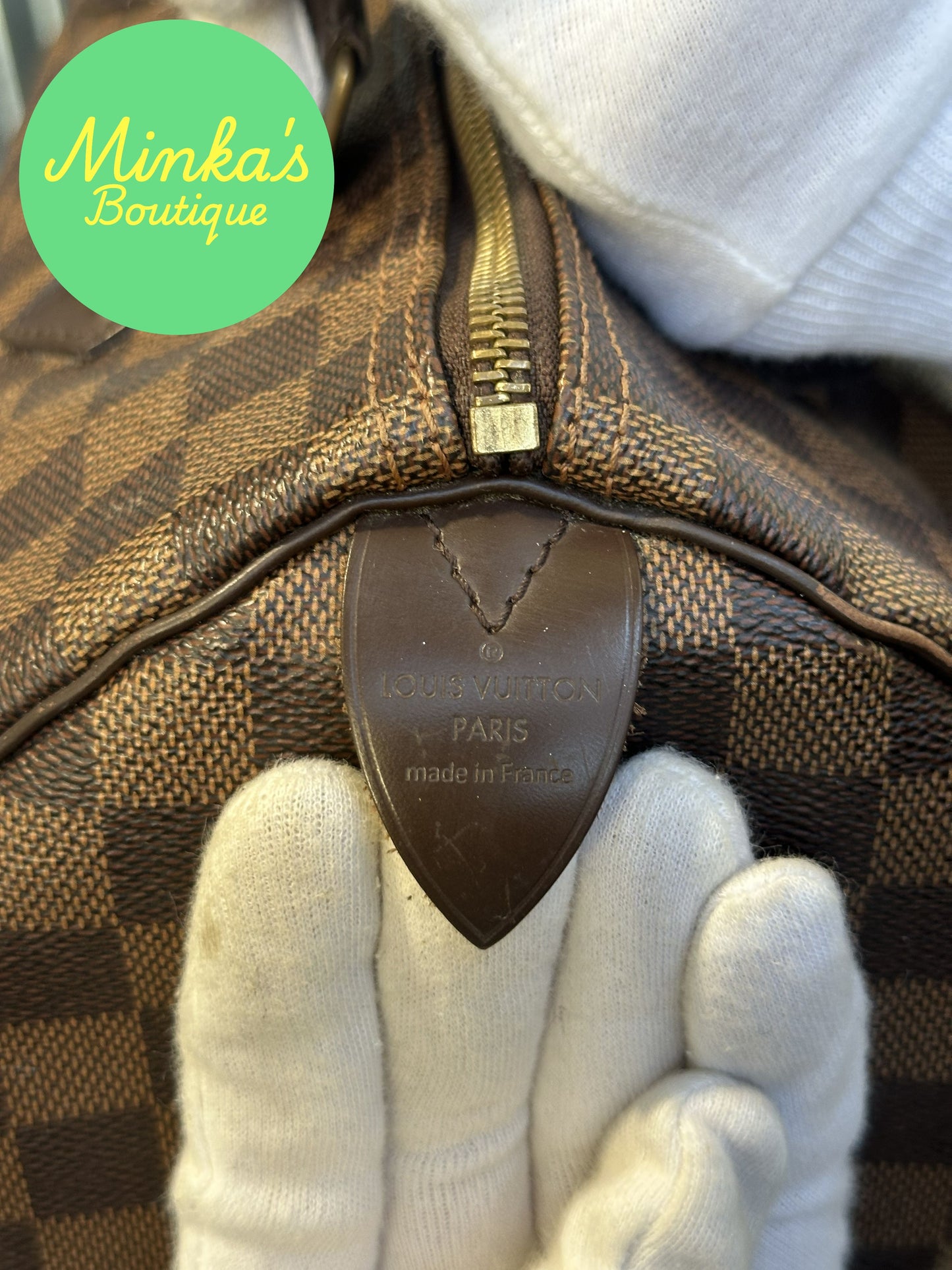 Louis Vuitton Speedy 30 Damier Ebene
