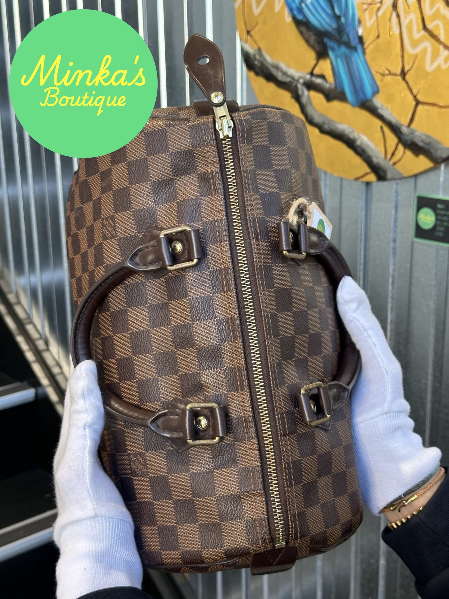Louis Vuitton Speedy 30 Damier Ebene