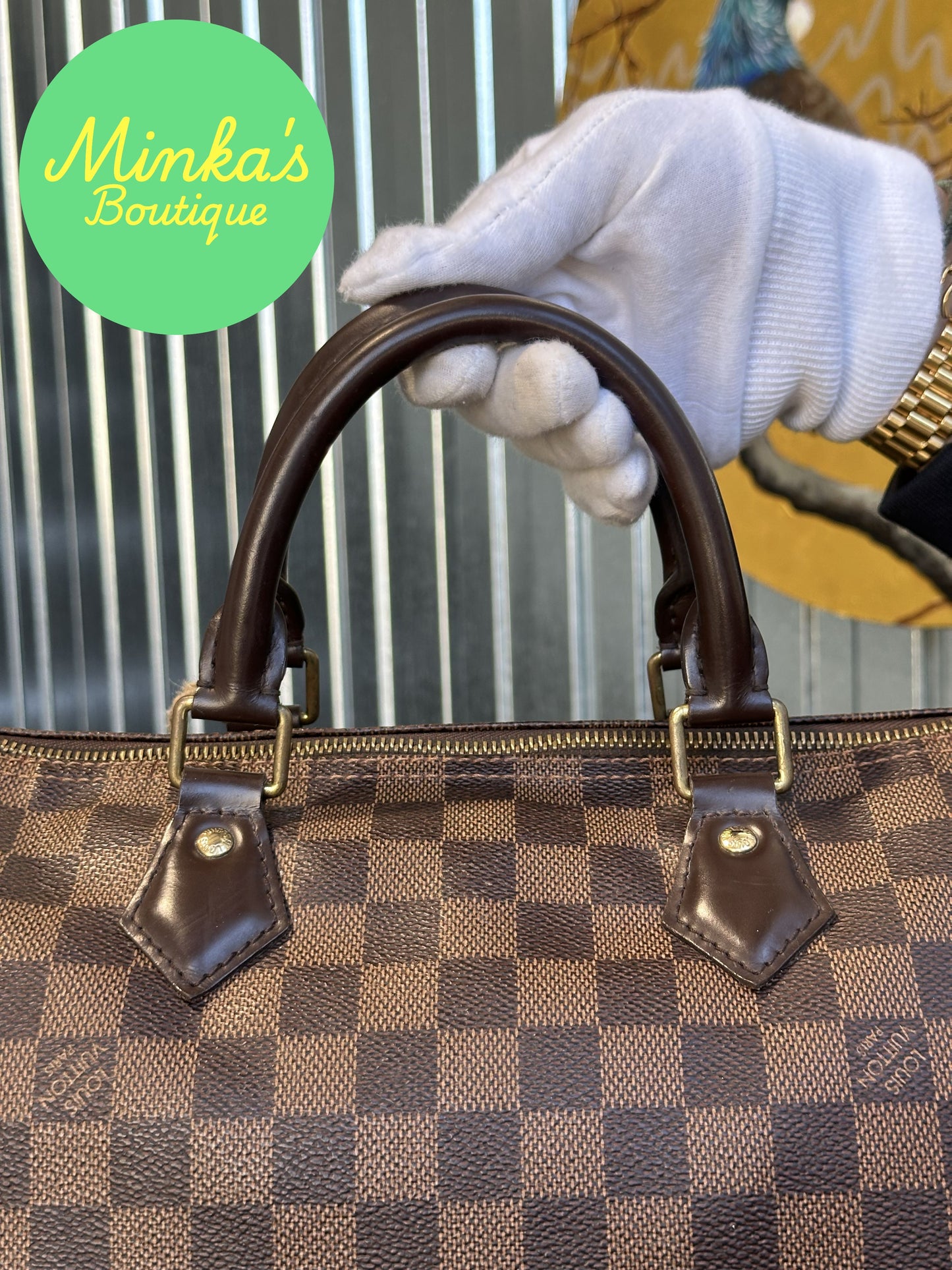 Louis Vuitton Speedy 30 Damier Ebene