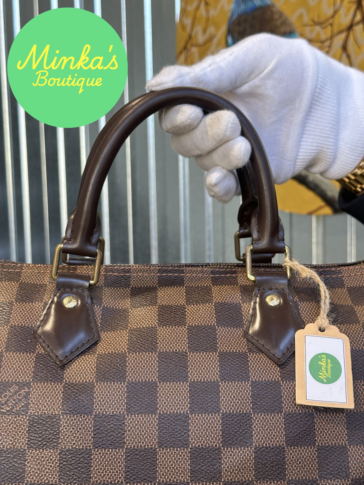 Louis Vuitton Speedy 30 Damier Ebene