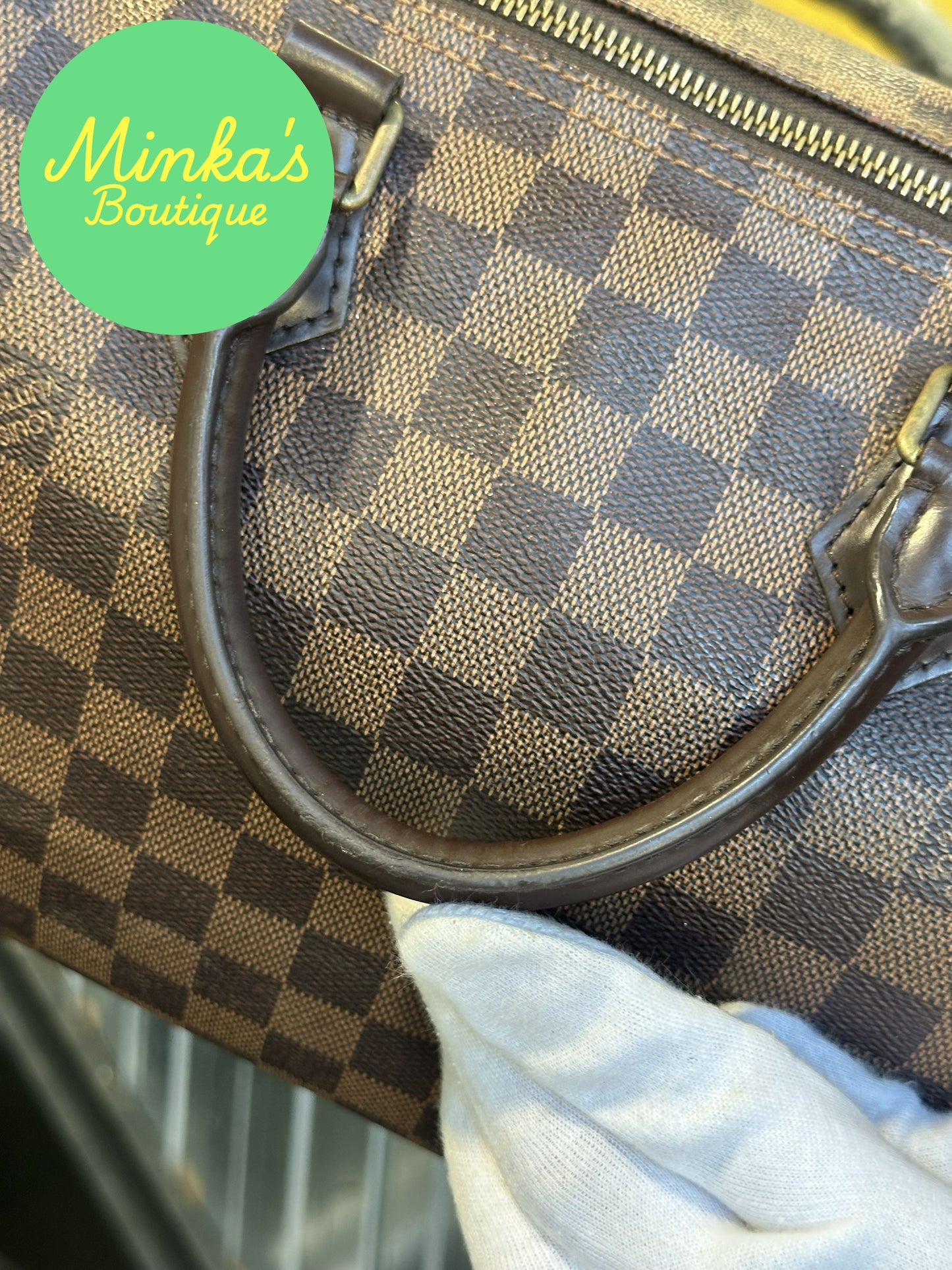 Louis Vuitton Speedy 30 Damier Ebene