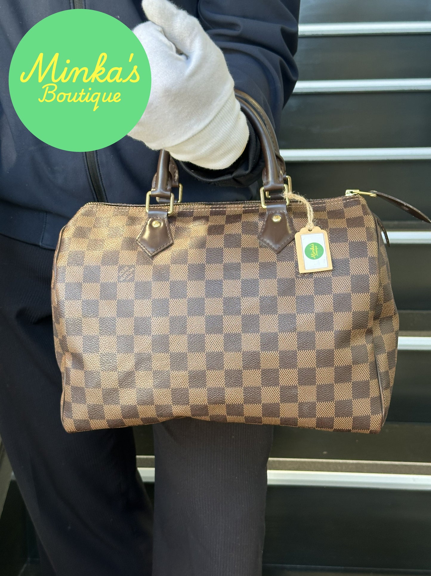 Louis Vuitton Speedy 30 Damier Ebene