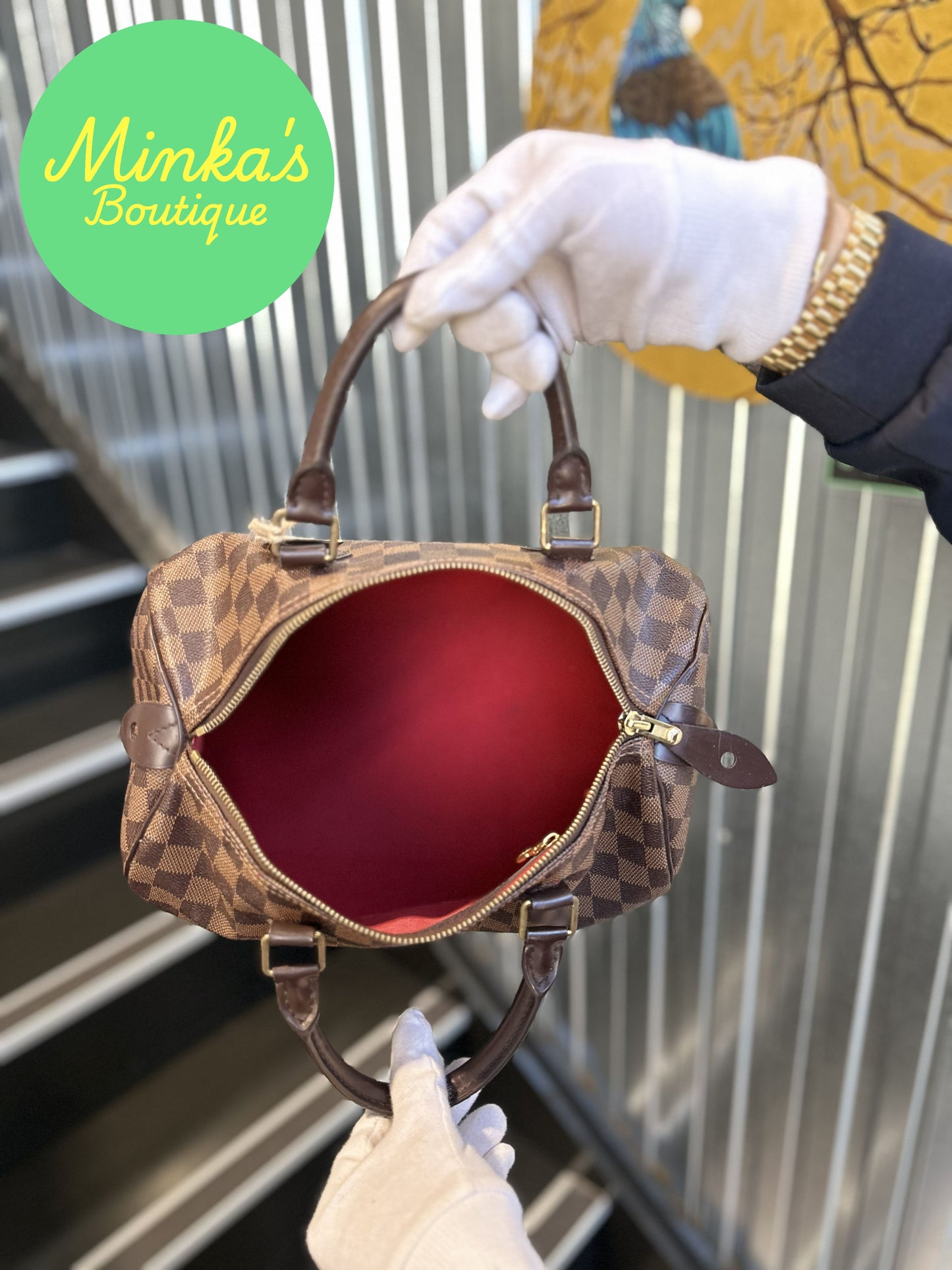 Louis Vuitton Speedy 30 Damier Ebene
